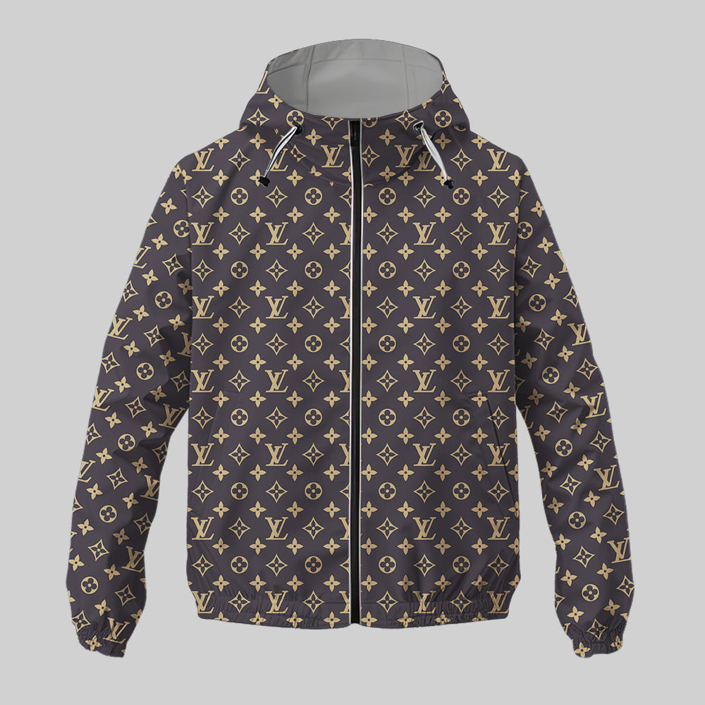 L.v | New Trending Luxury Unisex Windbreaker Jacket Mn-wj-0024