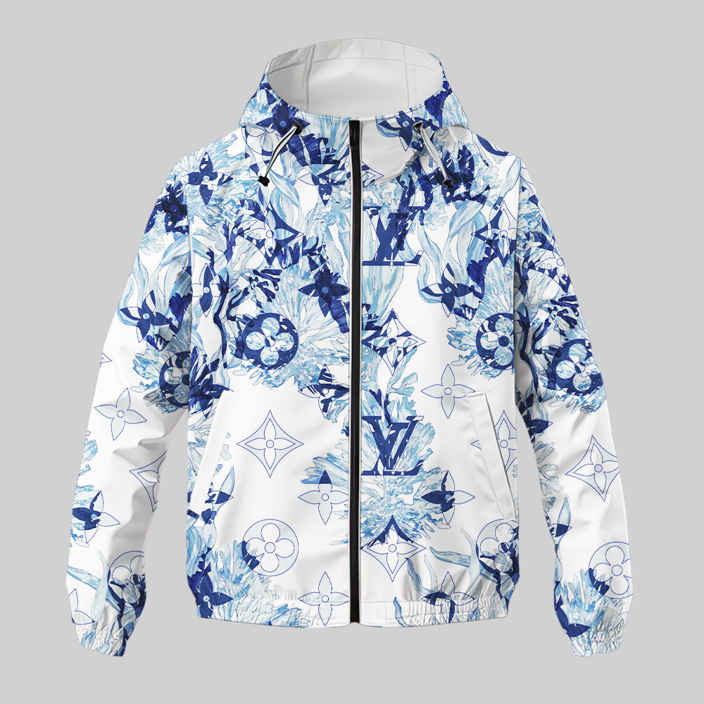 L.v | New Trending Luxury Unisex Windbreaker Jacket Mn-wj-0007