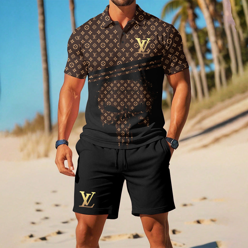 L.v | Combo Luxury Polo + Short Mn-plas-001