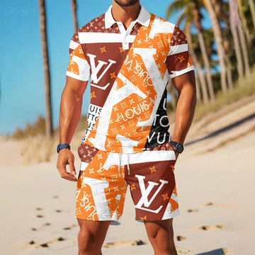 L.v | Combo Luxury Polo + Short Mn-plas-034