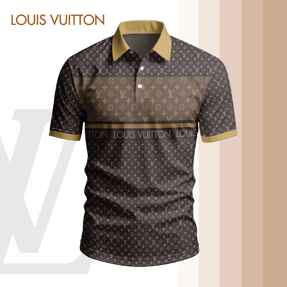 High Quality Printed Men's Polo-shirt-lx-pllv2025021