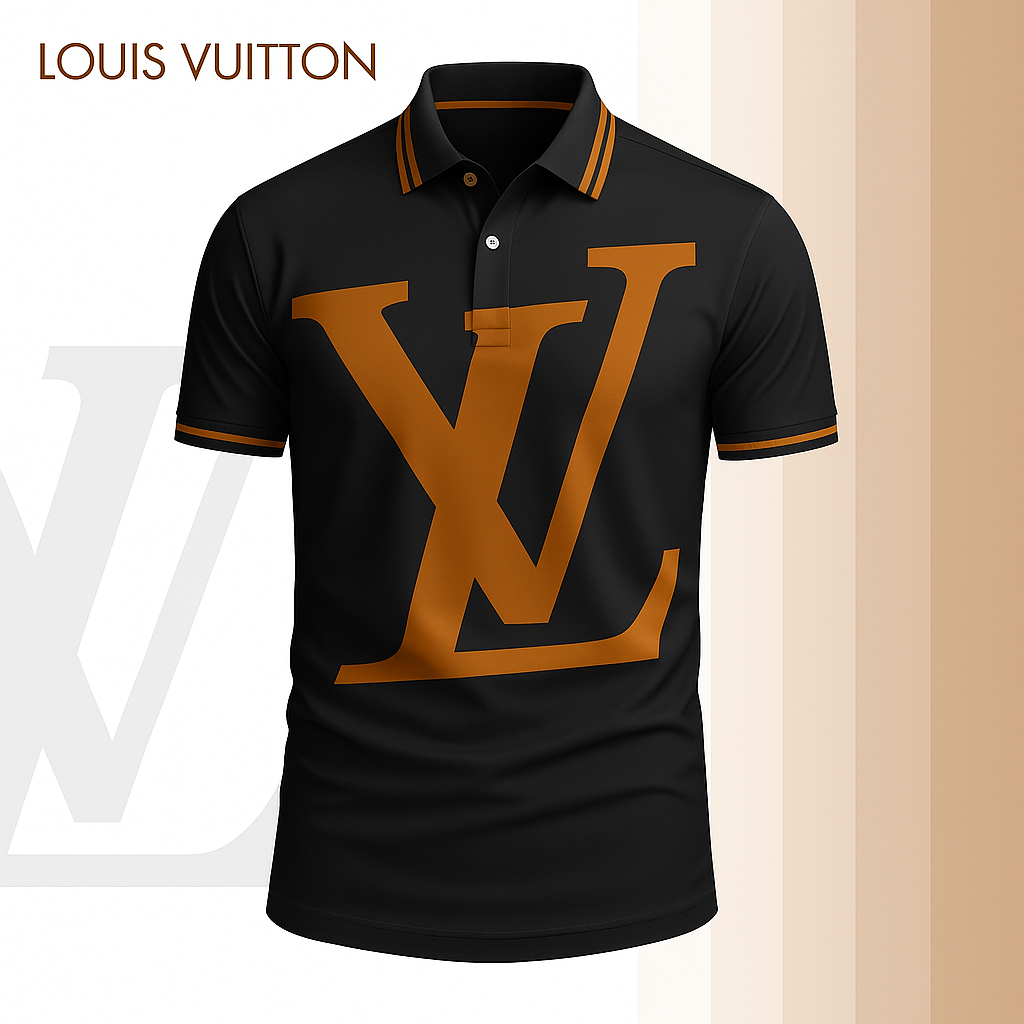 High Quality Printed Men's Polo-shirt-lx-pllv2025028