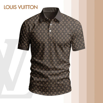 High Quality Printed Men's Polo-shirt-lx-pllv2025029