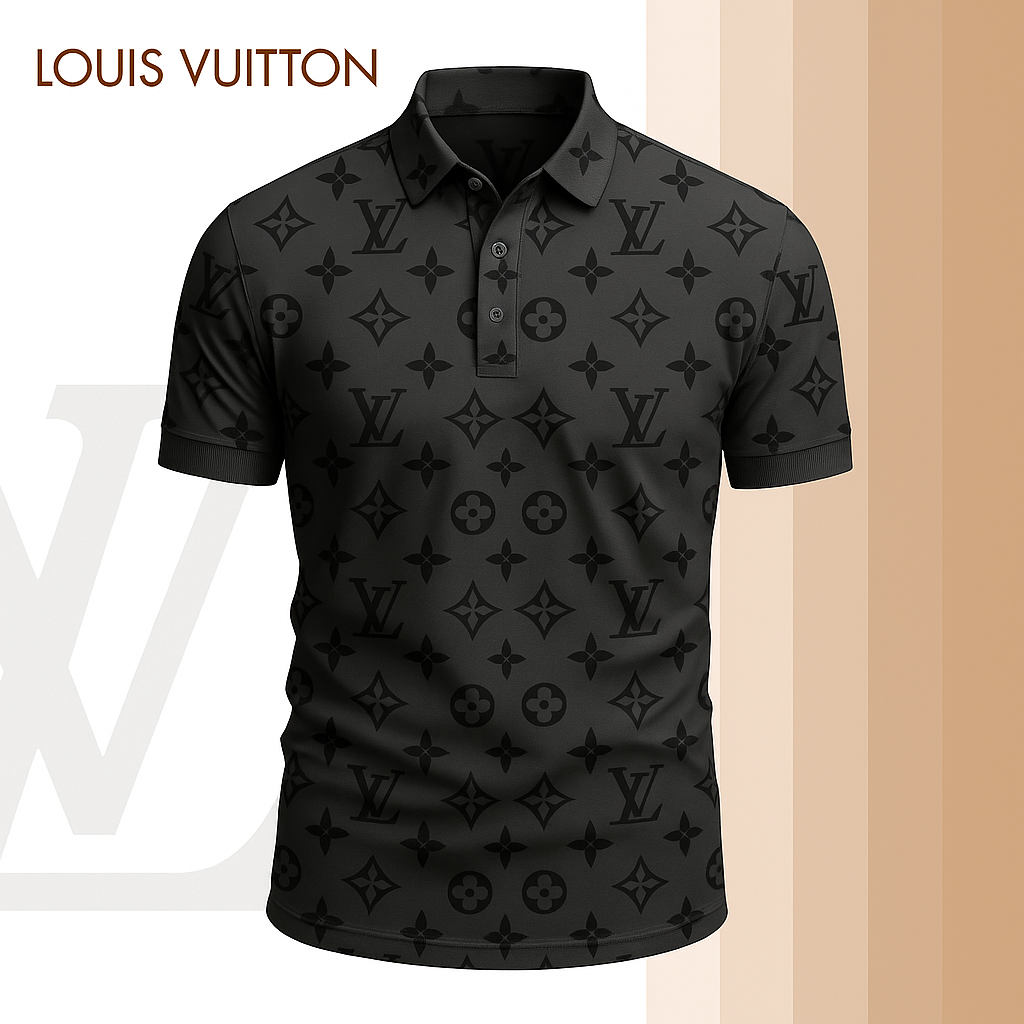 High Quality Printed Men's Polo-shirt-lx-pllv2025038