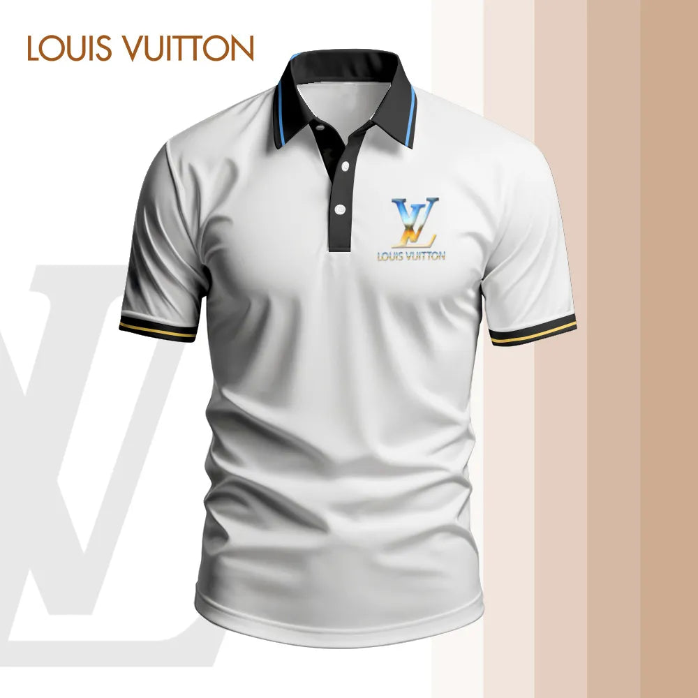 High Quality Printed Men's Polo-shirt-lx-pllv2025039