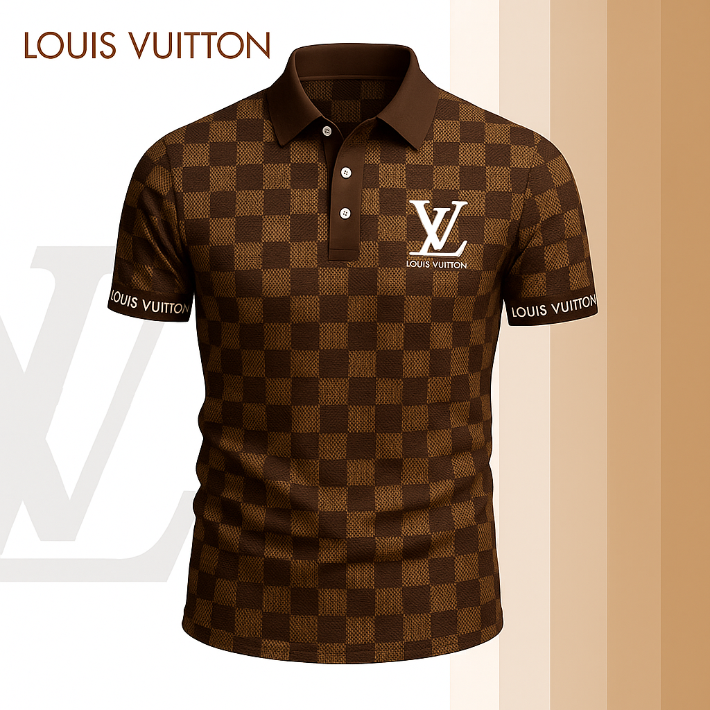 High Quality Printed Men's Polo-shirt-lx-pllv2025048