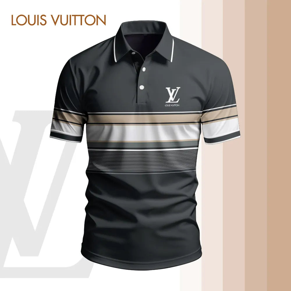High Quality Printed Men's Polo-shirt-lx-pllv2025051