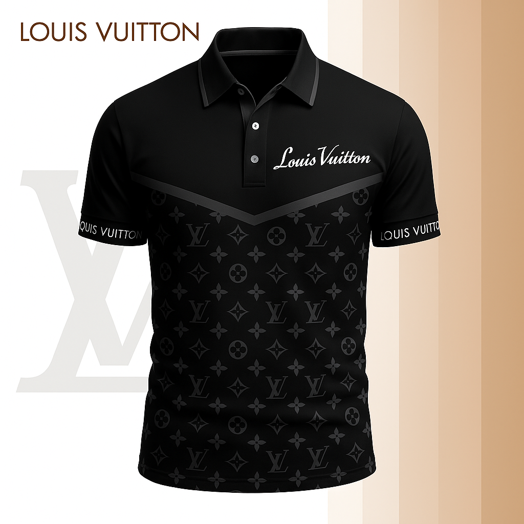High Quality Printed Men's Polo-shirt-lx-pllv2025058