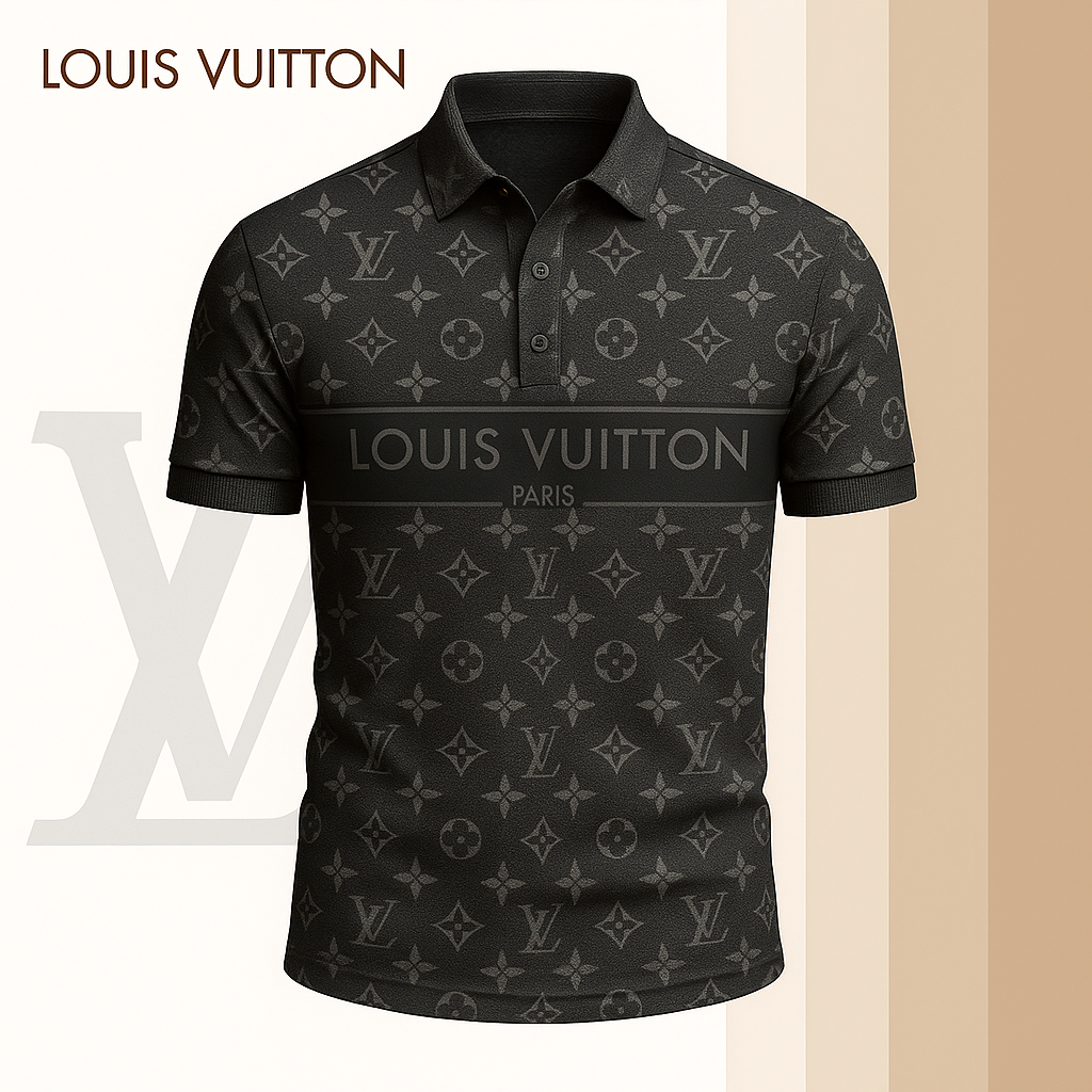 High Quality Printed Men's Polo-shirt-lx-pllv202506
