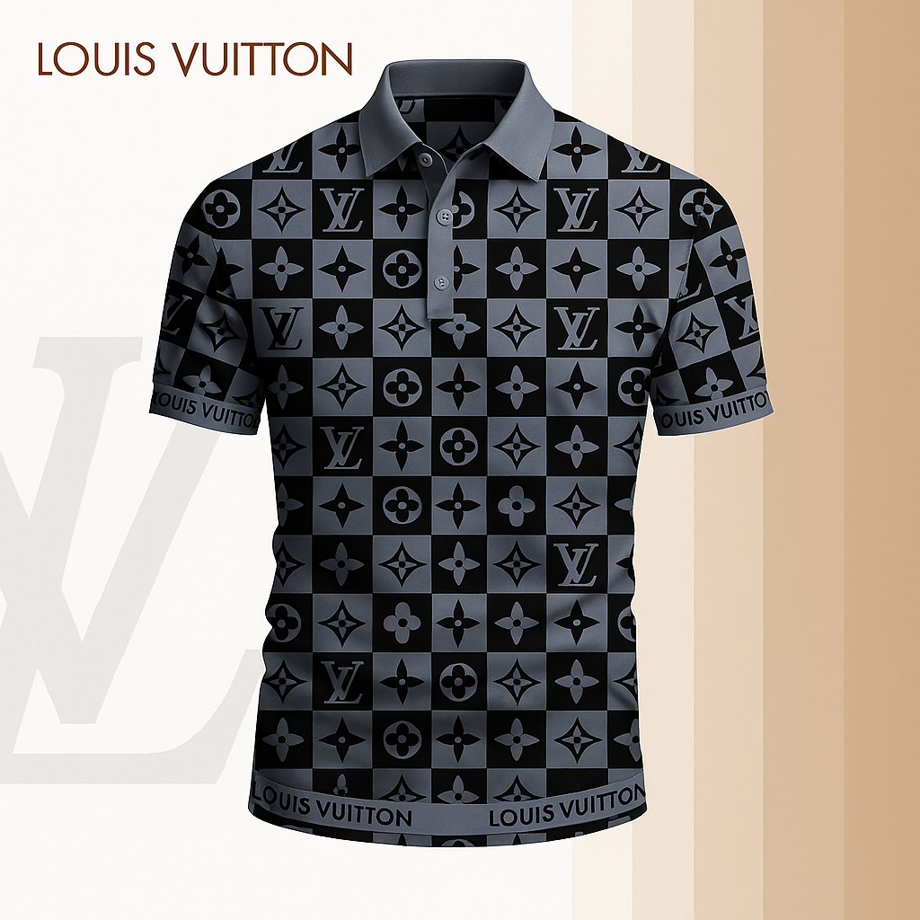 High Quality Printed Men's Polo-shirt-lx-pllv2025062