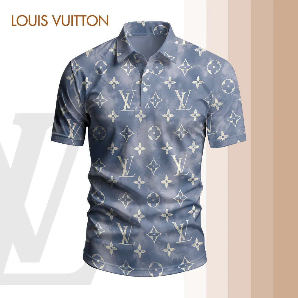 High Quality Printed Men's Polo-shirt-lx-pllv2025063