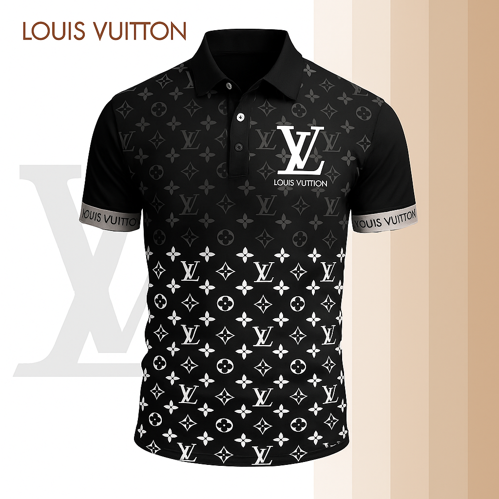 High Quality Printed Men's Polo-shirt-lx-pllv2025064