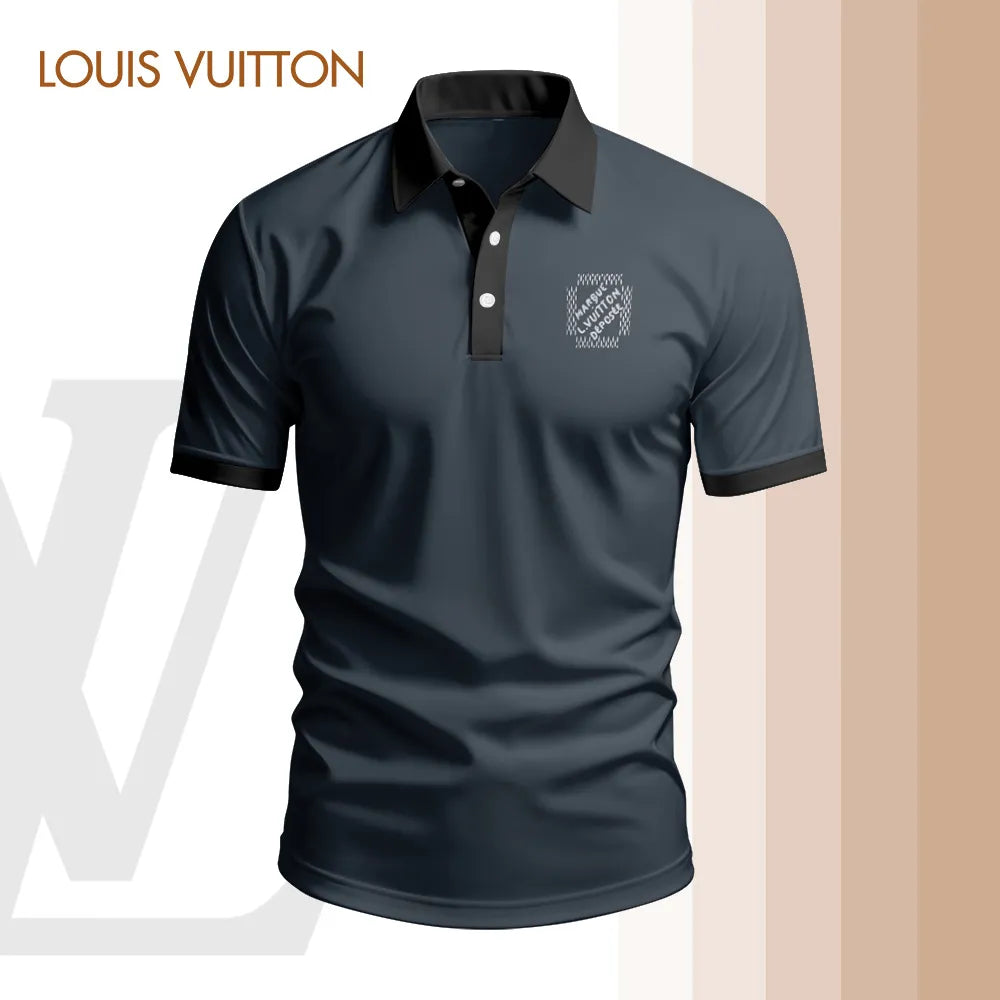 High Quality Printed Men's Polo-shirt-lx-pllv2025067