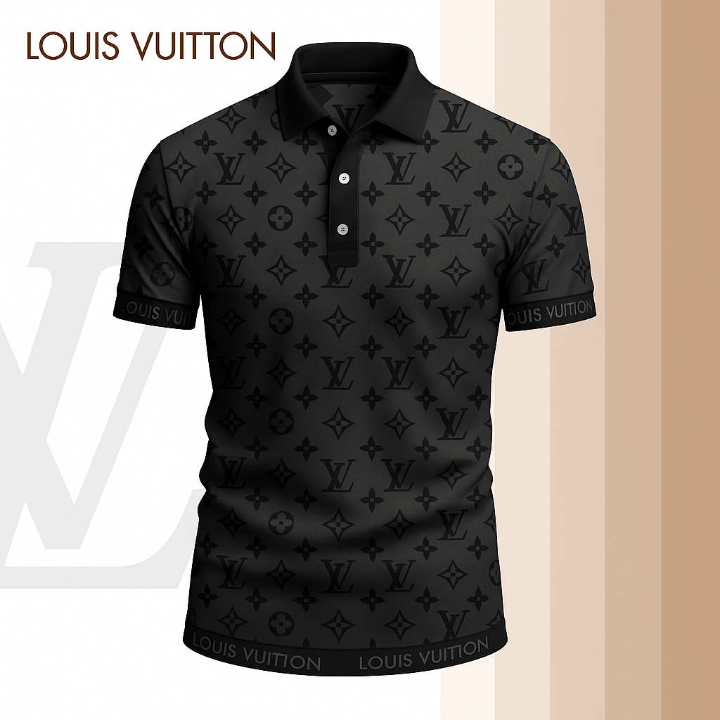 High Quality Printed Men's Polo-shirt-lx-pllv2025074
