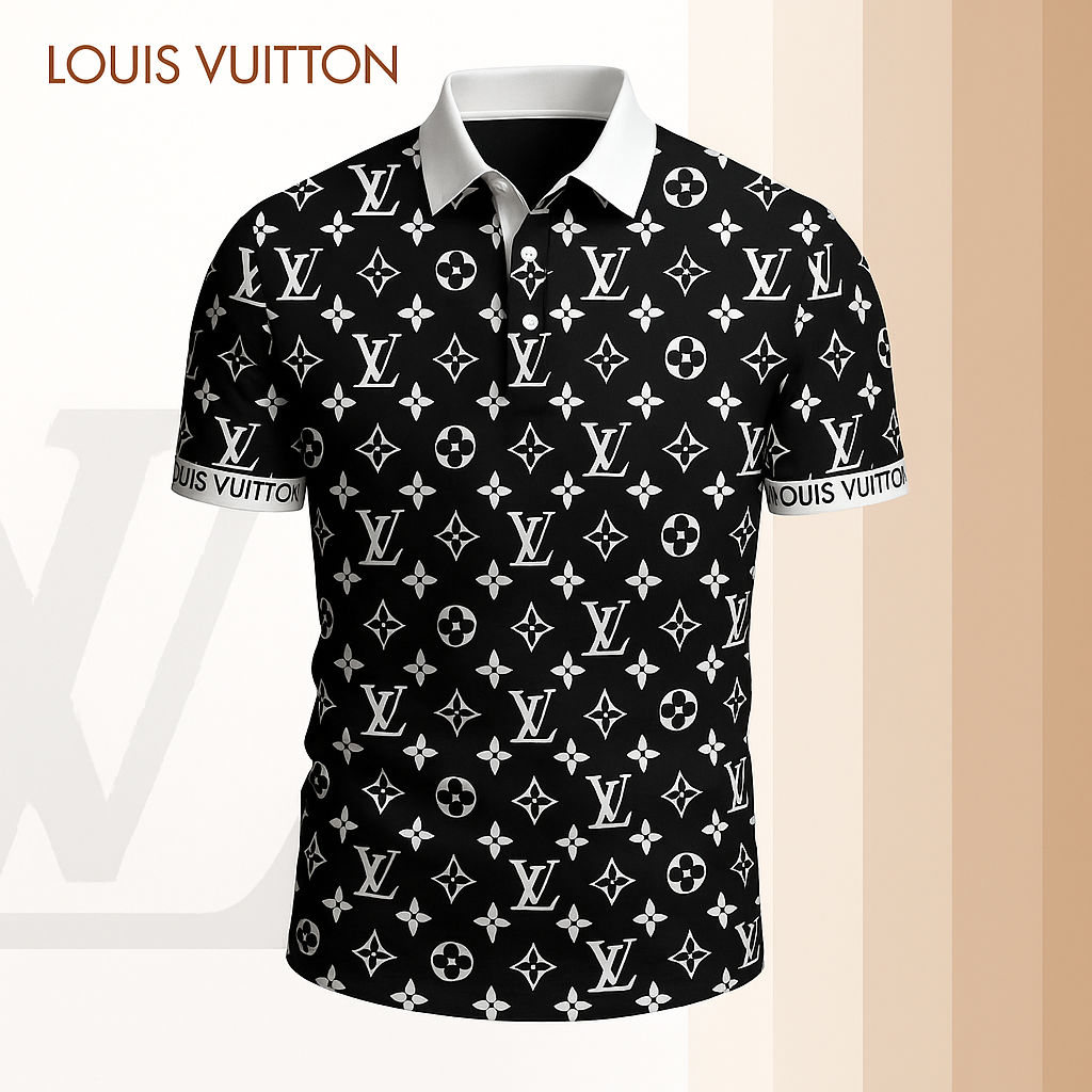 High Quality Printed Men's Polo-shirt-lx-pllv2025076
