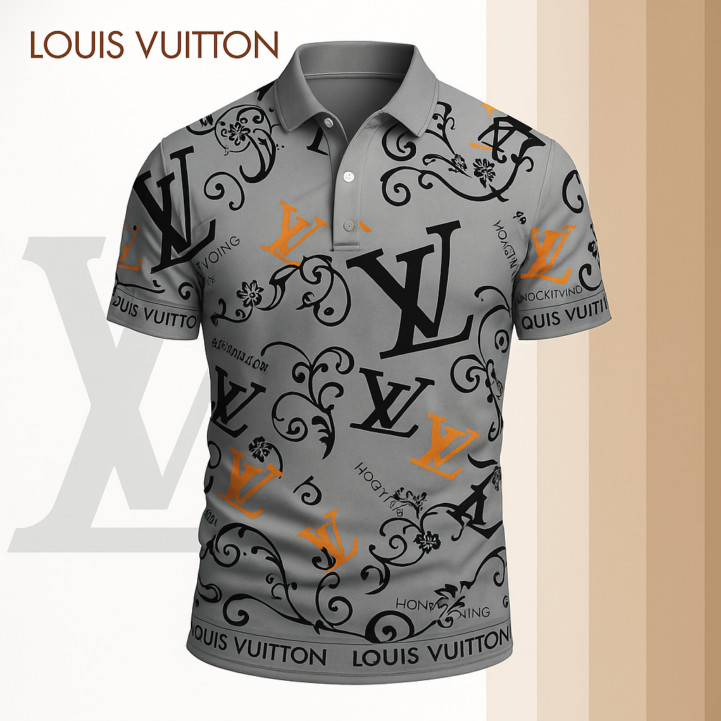 High Quality Printed Men's Polo-shirt-lx-pllv2025080