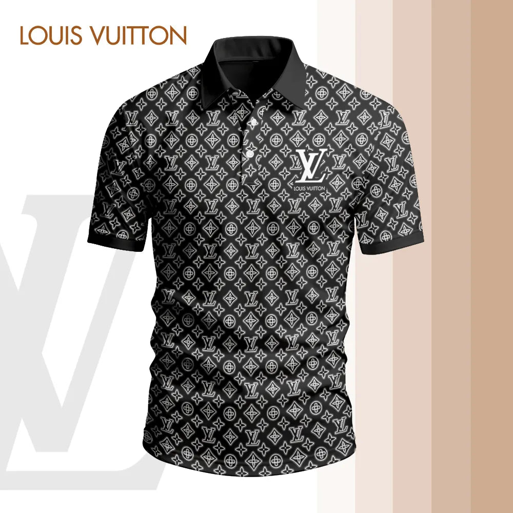 High Quality Printed Men's Polo-shirt-lx-pllv2025081