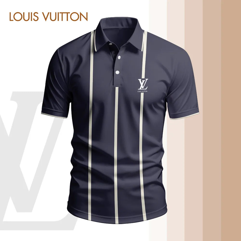 High Quality Printed Men's Polo-shirt-lx-pllv2025085