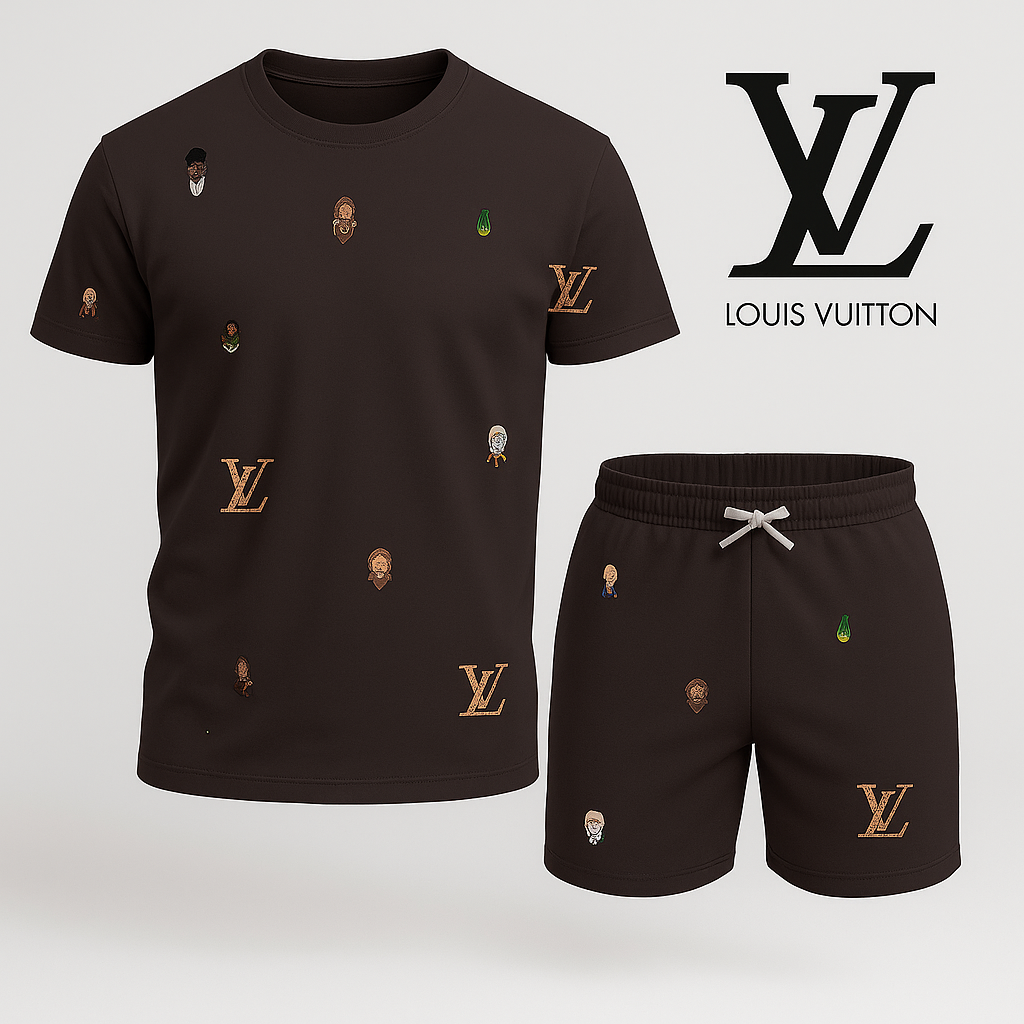 Combo Luxury T-shirt + Short New Mn-tsaslv0005
