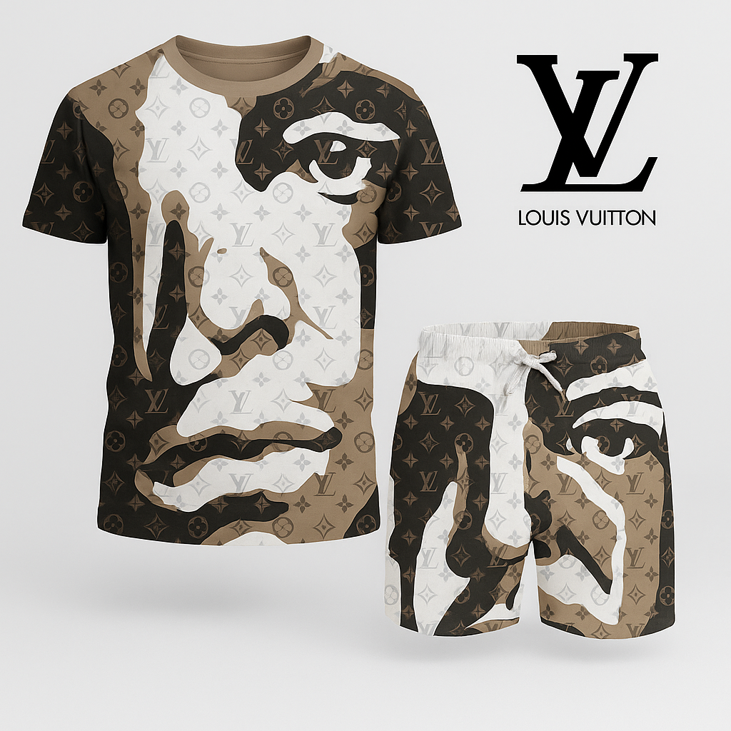 Combo Luxury T-shirt + Short New Mn-tsaslv0004