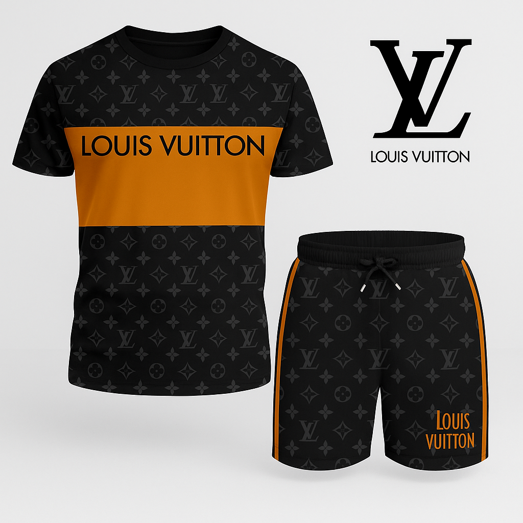 Combo Luxury T-shirt + Short New Mn-tsaslv0026