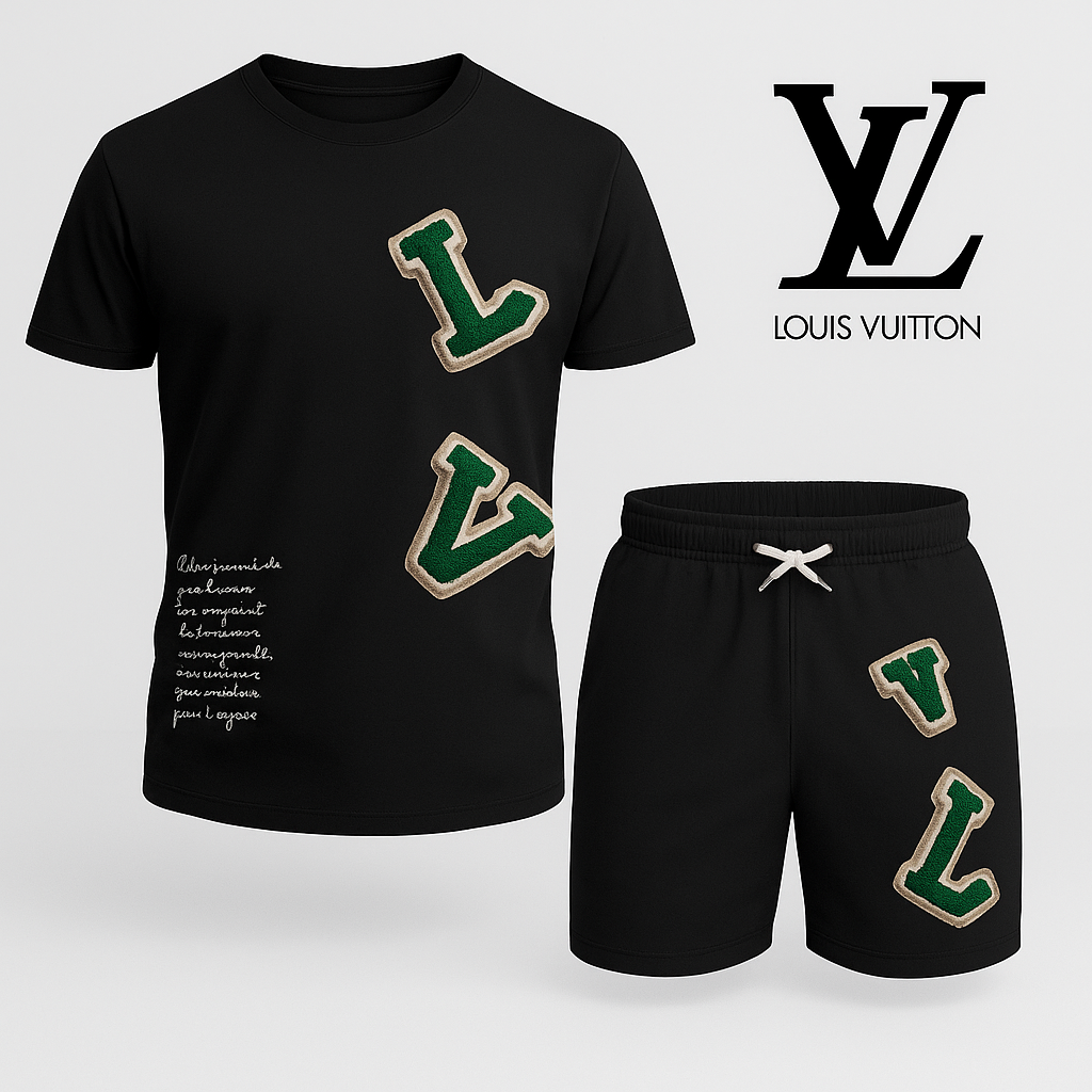 Combo Luxury T-shirt + Short New Mn-tsaslv0008