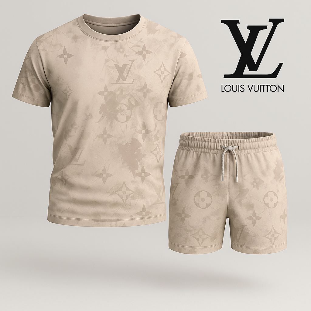 Combo Luxury T-shirt + Short New Mn-tsaslv0002