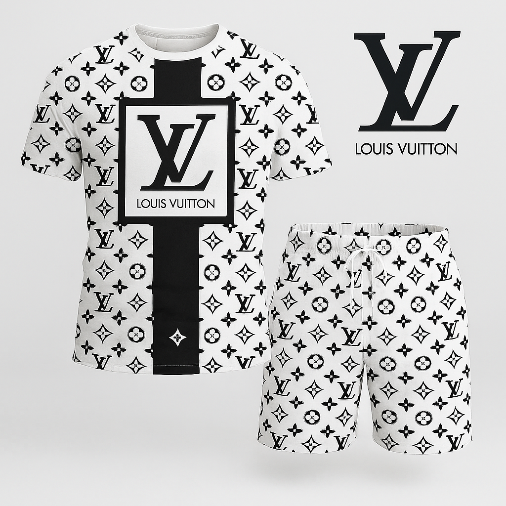 Combo Luxury T-shirt + Short New Mn-tsaslv0028