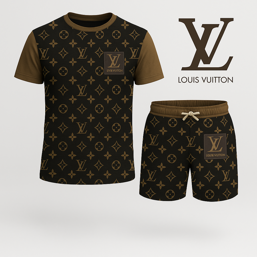 Combo Luxury T-shirt + Short New Mn-tsaslv0033