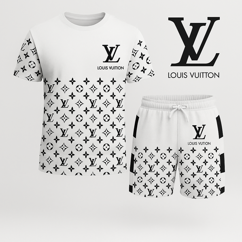 Combo Luxury T-shirt + Short New Mn-tsaslv0034