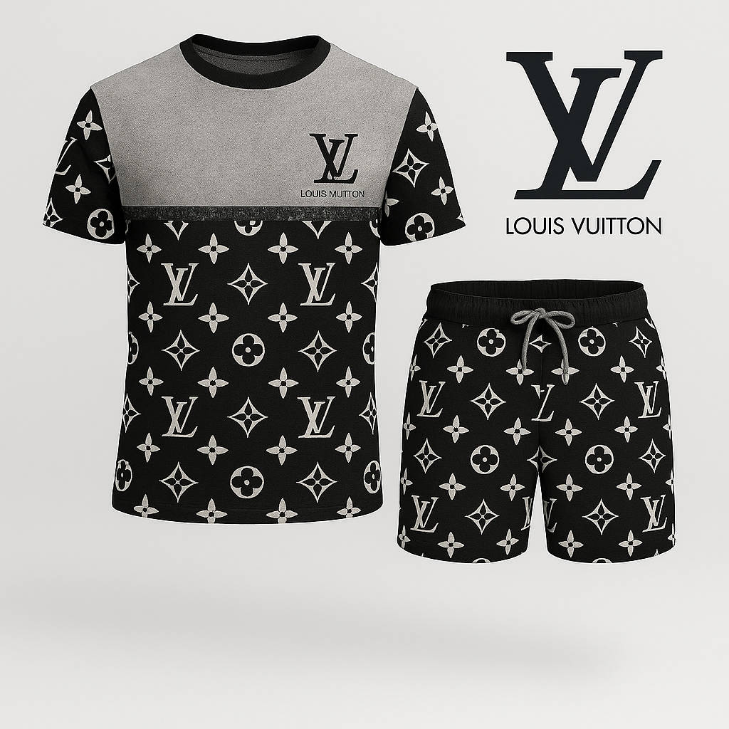 Combo Luxury T-shirt + Short New Mn-tsaslv0036
