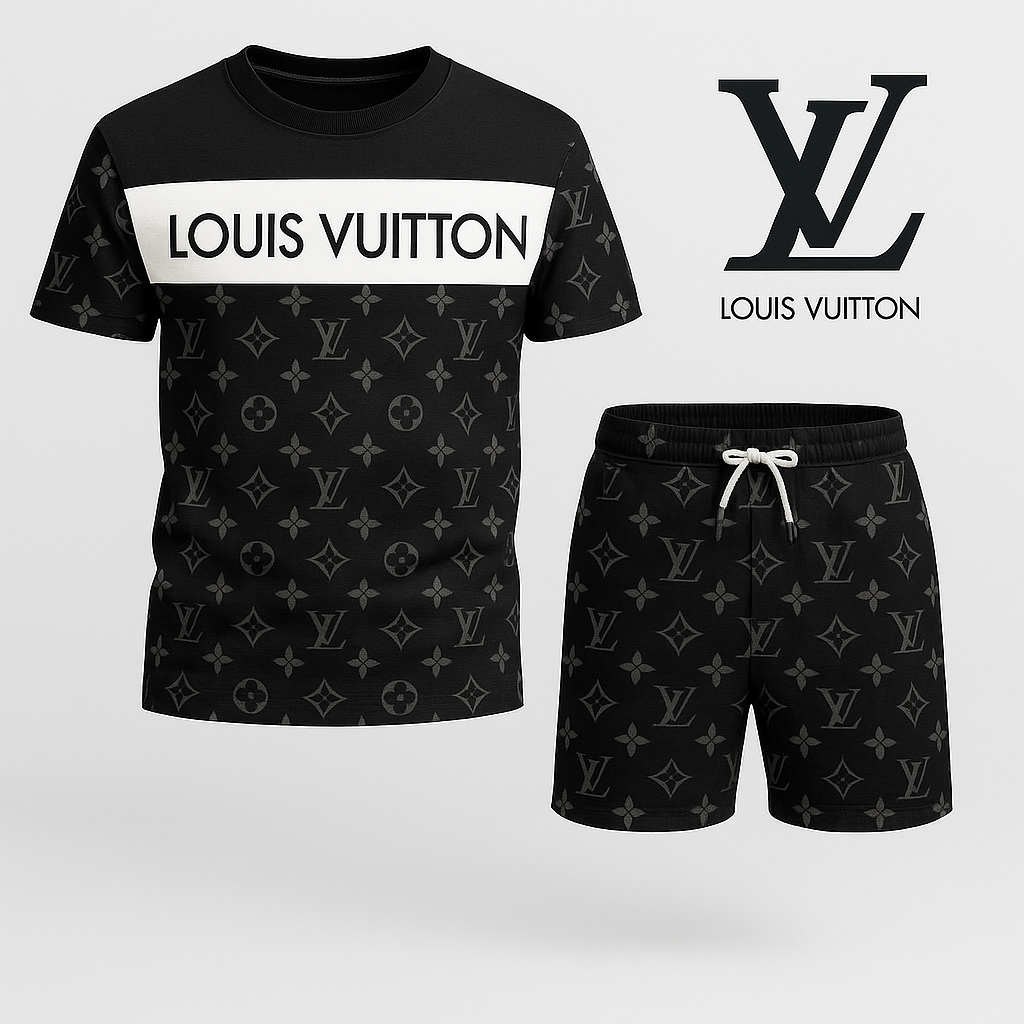Combo Luxury T-shirt + Short New Mn-tsaslv0007
