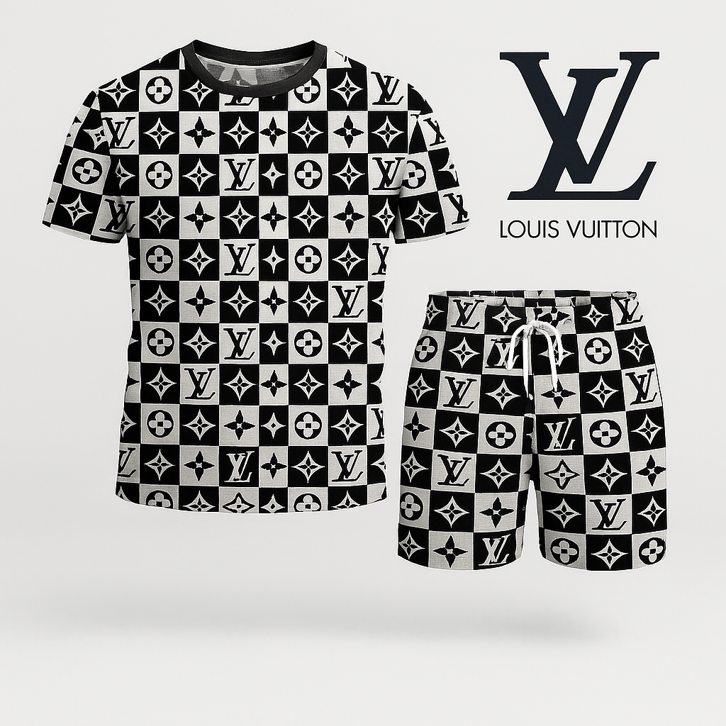 Combo Luxury T-shirt + Short New Mn-tsaslv0039