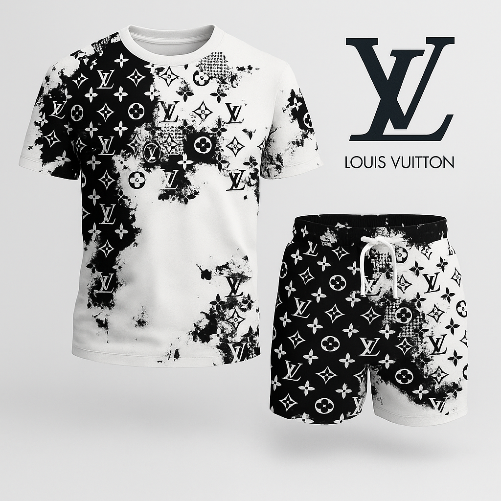 Combo Luxury T-shirt + Short New Mn-tsaslv0012