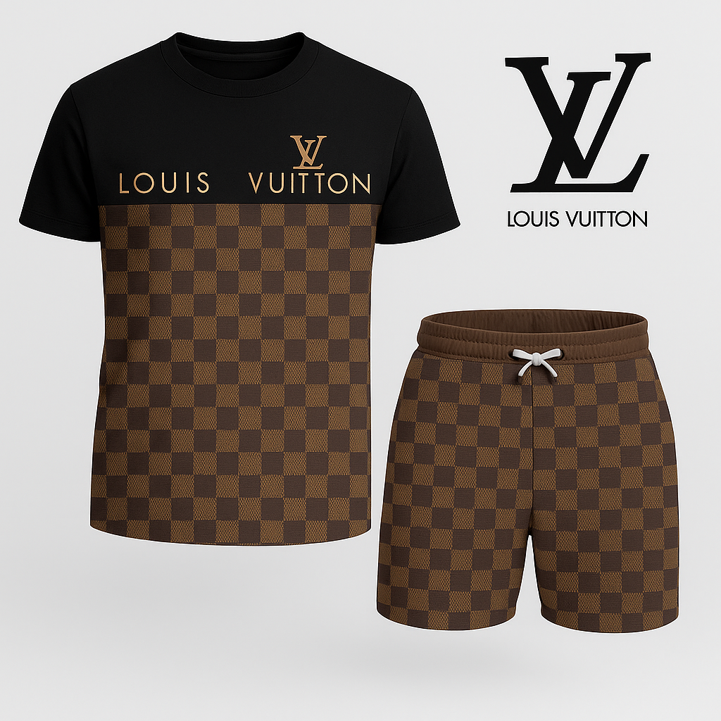 Combo Luxury T-shirt + Short New Mn-tsaslv0049