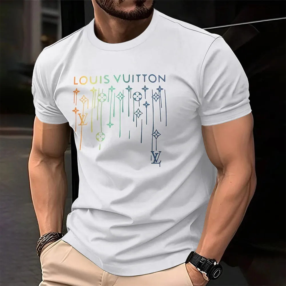 L.v| Men's Premium 3d Printed T-shirt � Limited Edition Mn-ts-075