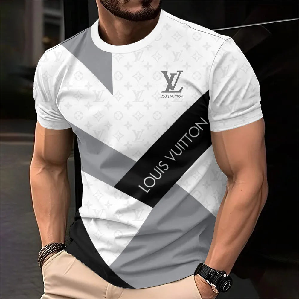 L.v| Men's Premium 3d Printed T-shirt � Limited Edition Mn-ts-064