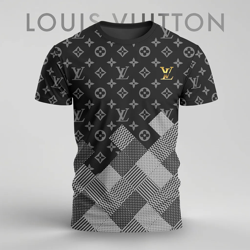L.v| Men's Premium 3d Printed T-shirt � Limited Edition Mn-ts-029