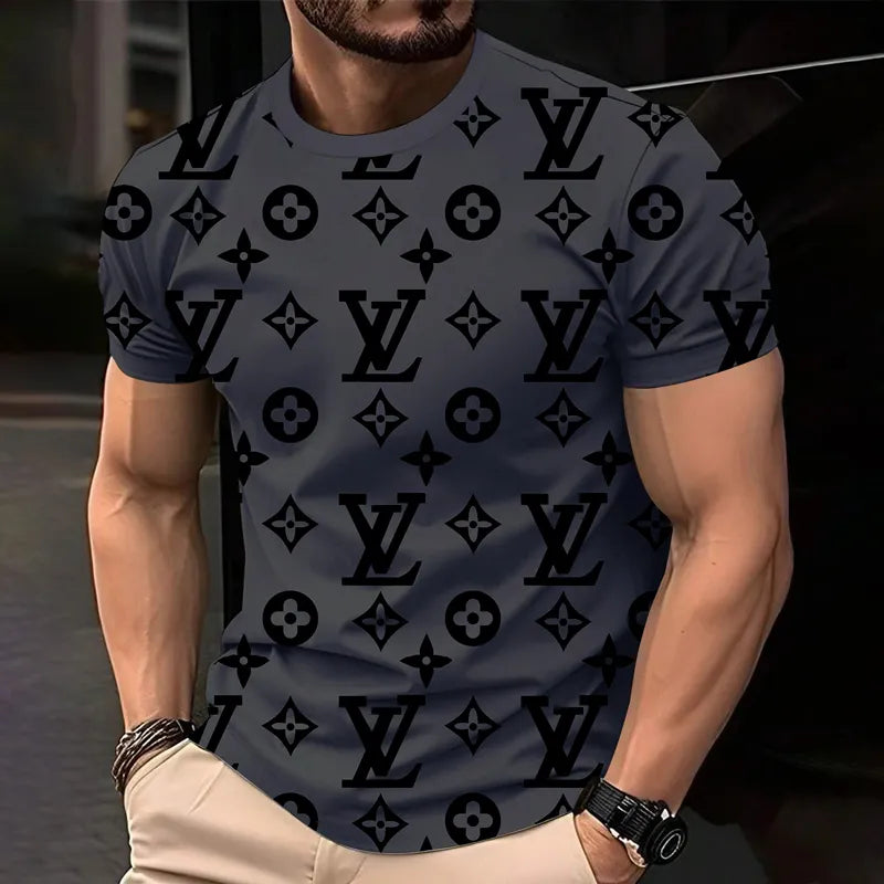 L.v| Men's Premium 3d Printed T-shirt � Limited Edition Mn-ts-090