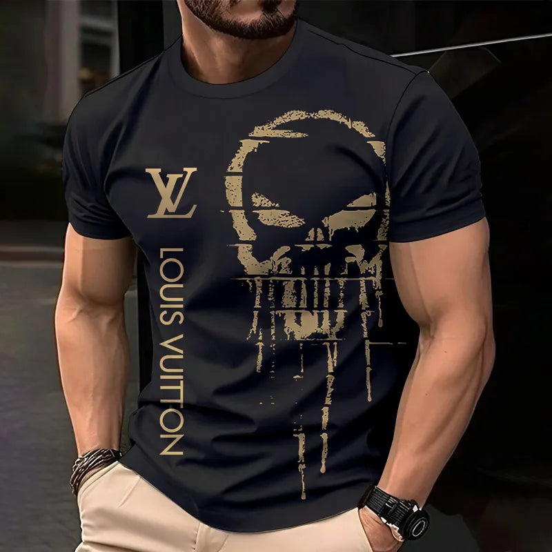 L.v| Men's Premium 3d Printed T-shirt � Limited Edition Mn-ts-096