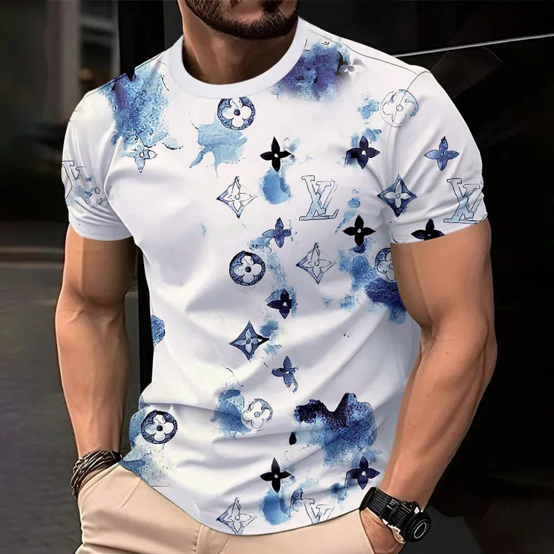 L.v| Men's Premium 3d Printed T-shirt � Limited Edition Mn-ts-098
