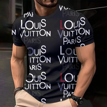 L.v| Men's Premium 3d Printed T-shirt � Limited Edition Mn-ts-111