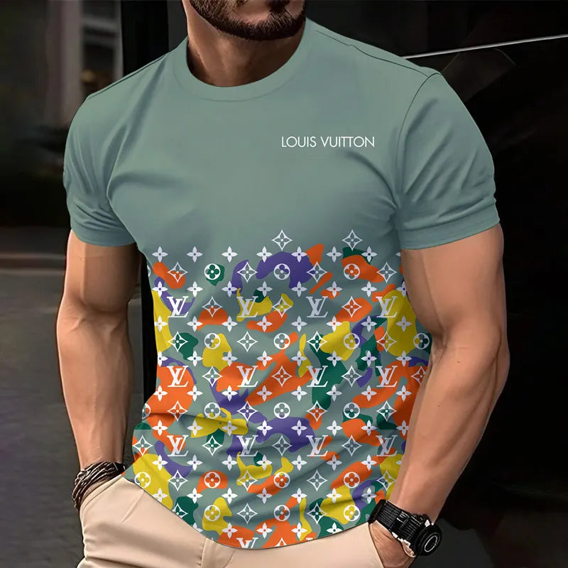 L.v| Men's Premium 3d Printed T-shirt � Limited Edition Mn-ts-116