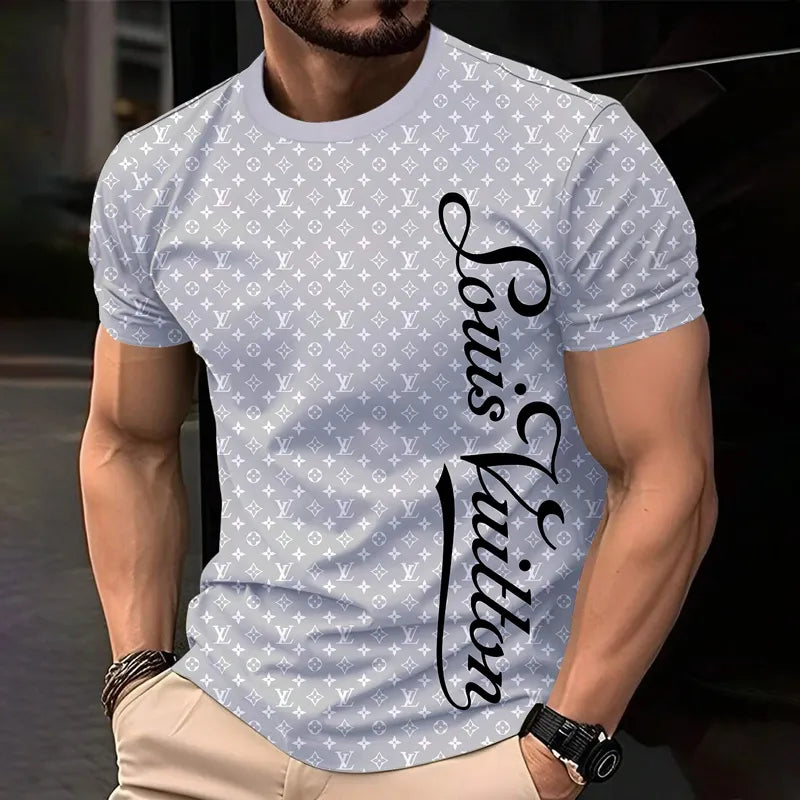 L.v| Men's Premium 3d Printed T-shirt � Limited Edition Mn-ts-117