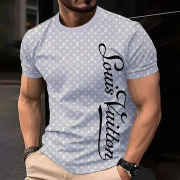 L.v| Men's Premium 3d Printed T-shirt � Limited Edition Mn-ts-117