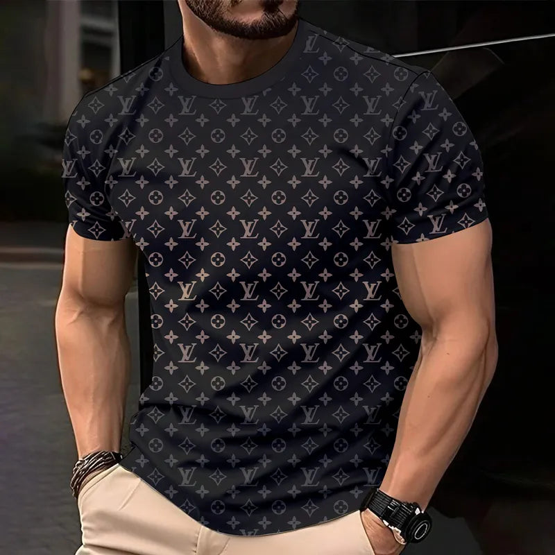 L.v| Men's Premium 3d Printed T-shirt � Limited Edition Mn-ts-119