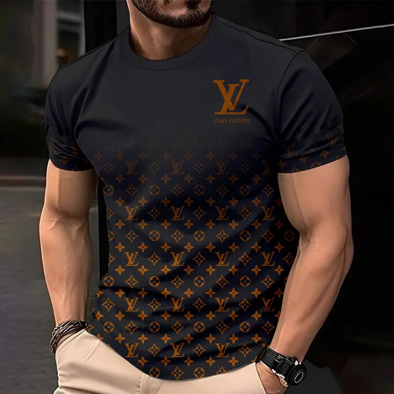 L.v| Men's Premium 3d Printed T-shirt � Limited Edition Mn-ts-123