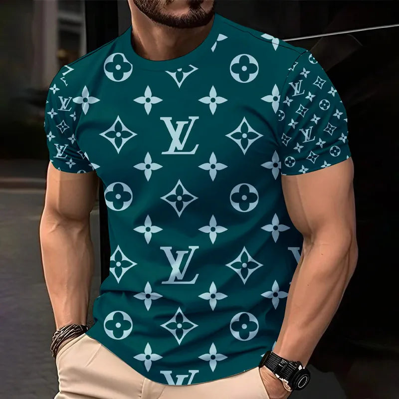 L.v| Men's Premium 3d Printed T-shirt � Limited Edition Mn-ts-132