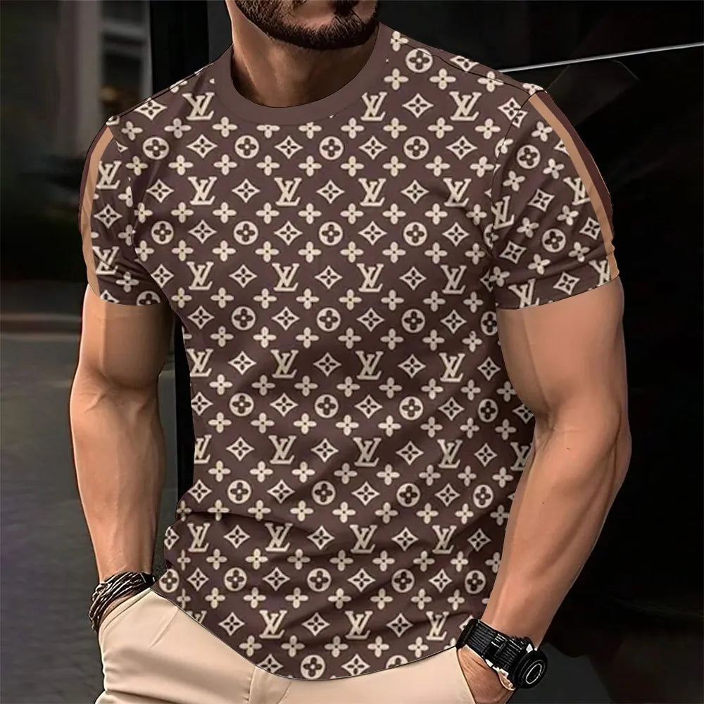 L.v| Men's Premium 3d Printed T-shirt � Limited Edition Mn-ts-134