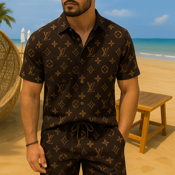 [new] Luxury Hawaii Shirt & Short Summer Hch040